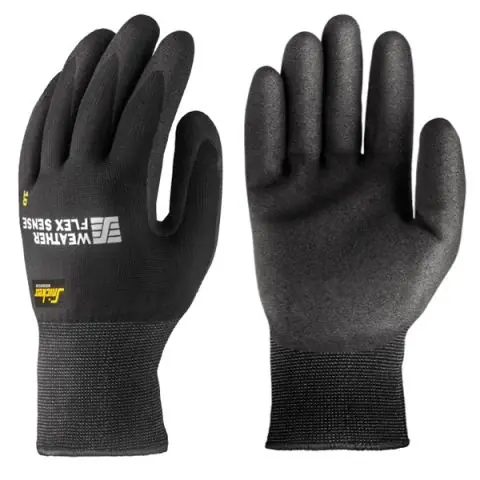 Snabb leverans Snickers Workwear 9319 Weather Flex Sense Handske